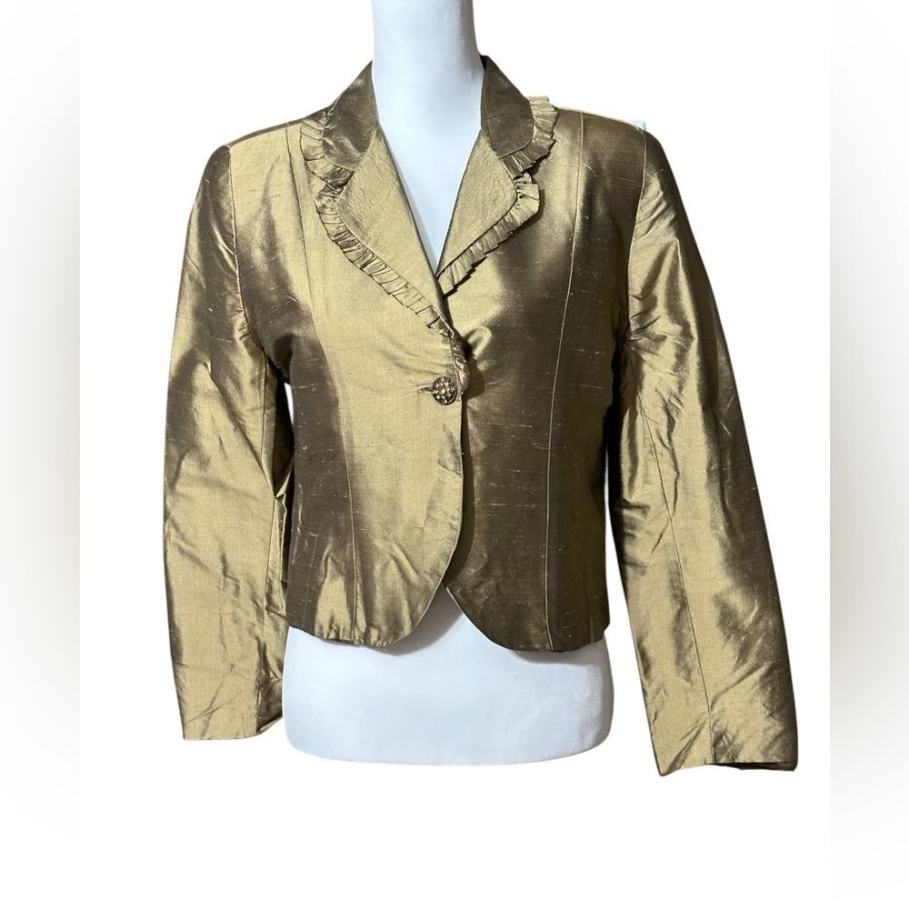 Sharon Endick Silk Jacket‎ Size Small